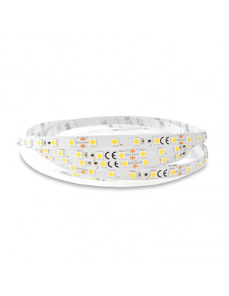 BANDEAU BLC 6000K 5M 60LED 12,4W/M IP20 24V BOITE 5ANS MIIDEX VISION-EL 751652