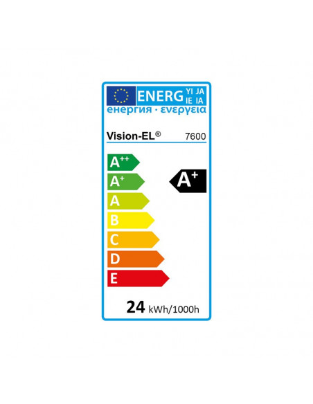 TUBE LED T8 1500MM 24W 180-265V 4000K MIIDEX VISION-EL 7600