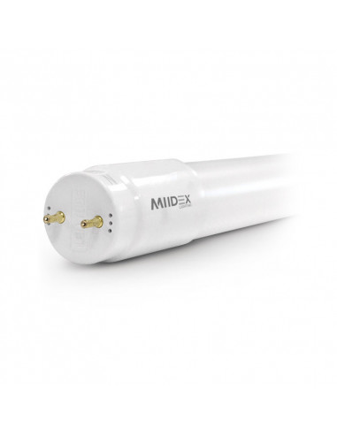 TUBE LED T8 1200MM 18W 6000K 180-265V MIIDEX VISION-EL 7602