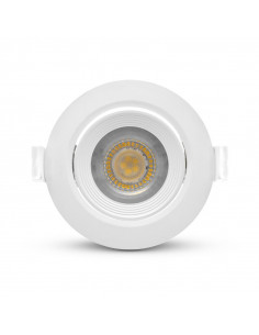 CARAT SPOT DIAM 90MM 5W 3000K PACK DE 3 MIIDEX VISION-EL 763617 2