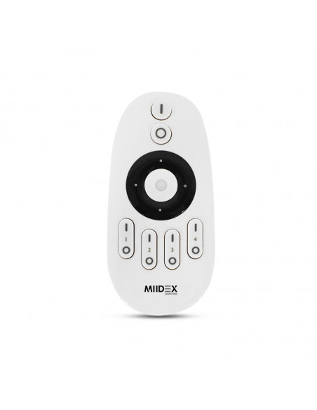 TELECOMMANDE 20M RF GAMME 4 ZONES BLC CCT MIIDEX VISION-EL 76491