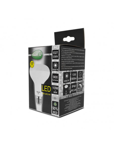LED R80 E27 10W 4000K DEPOLI BOITE MIIDEX VISION-EL 7668