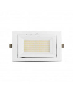 STELLA SPOT ENCASTRABLE ORIENT 240 X 145MM 40W CCT + PUISS AJUST 5ANS MIIDEX VISION-EL 76913 2