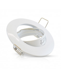 COLLERETTE SUPPORT DE SPOT DIAM 92MM BLC ORIENT MIIDEX VISION-EL 7704 2