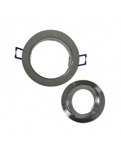 COLLERETTE DECLIPS SUPPORT DE SPOT DIAM 92MM ALU ORIENT MIIDEX VISION-EL 7712 2