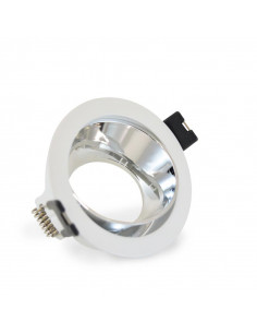 SUPPORT SPOT DIAM 80MM ARGENT ROTATIF ORIENT BASSE LUMINANCE MIIDEX VISION-EL 7728