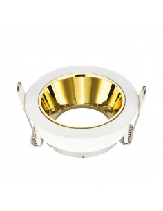 SUPPORT SPOT DIAM 80MM DORE ROTATIF ORIENT BASSE LUMINANCE MIIDEX VISION-EL 7729 2