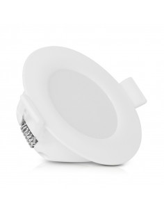 Plafonnier encastré LED Blanc Ø85 8W 3000K LUCIOLE MIIDEX VISION-EL 77461 2