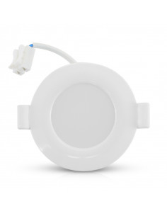 LUCIOLE SPOT DIAM 85MM 8W 6000K PC BLC MIIDEX VISION-EL 77463