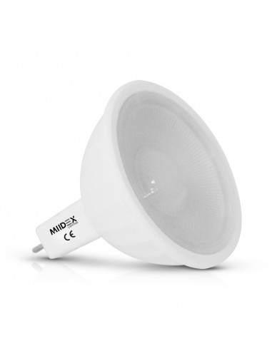 LED 6W GU5.3 3000K 120° AC/DC BOITE MIIDEX VISION-EL 78211