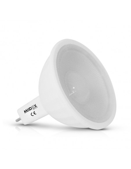 LED 6W GU5.3 3000K 120° AC/DC BOITE MIIDEX VISION-EL 78211