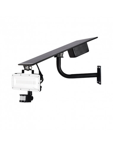 SUNNY LUMOS PROJECTEUR SOLAIRE 20W 4000K GS IP65 + DETECT IR MIIDEX VISION-EL 80700