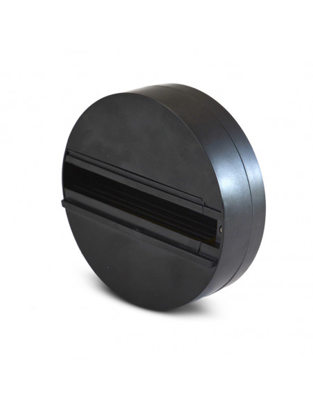 Patère Noir pour rail 3 A MIIDEX VISION-EL 82030