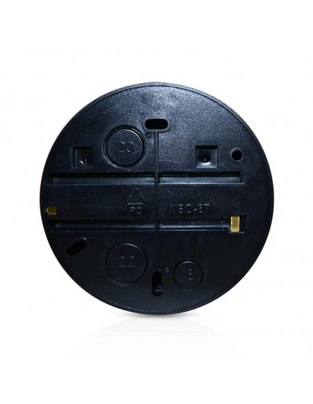 Patère Noir pour rail 3 A MIIDEX VISION-EL 82030