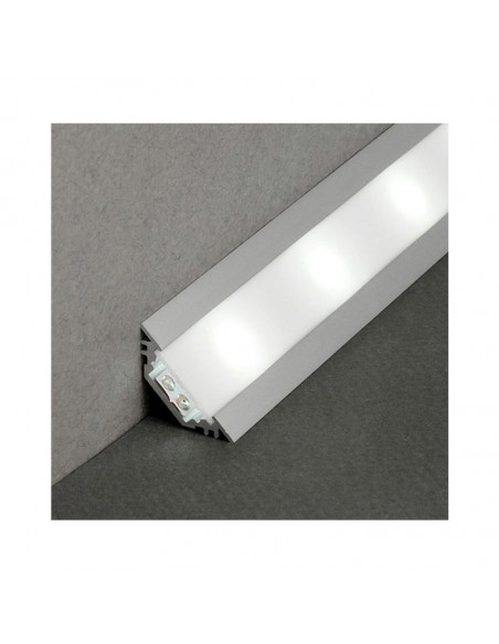 PROFILE ANGLE 45° 2000MM ALU ANODISE* MIIDEX VISION-EL 9803