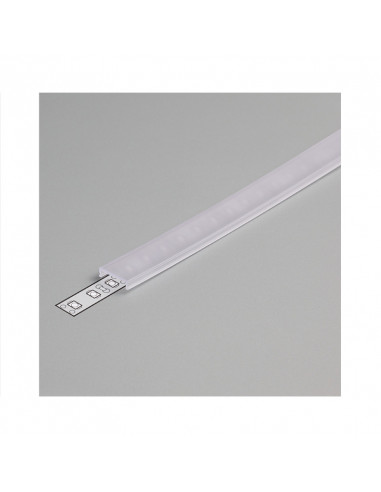 DIFFUSEUR PROFILE CLIP 15,4MM TRANSPARENT 1000MM MIIDEX VISION-EL 9855
