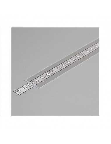 DIFFUSEUR PROFILE 19,2MM TRANSPARENT 2000MM MIIDEX VISION-EL 9890