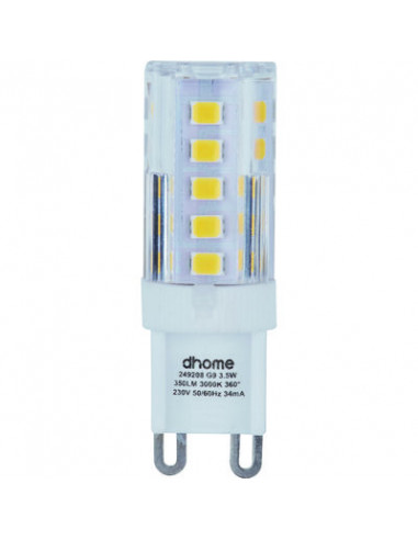 AMP LED G9 4000K 350LM DHOME G9TC-022 4000K