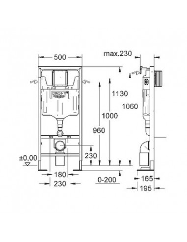 BATI RAPID SL AUTOPORTANT GROHE 38340001