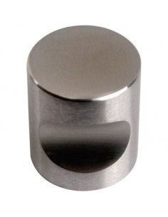 BOUTON 6404X15 INOX SATINE 6404..15I59