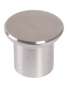 BOUTON INOX SATINE 6401X25 6401..25I59