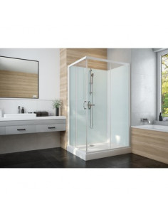 CABINE IZIGLASS2 80X80 AN COUL VT LEDA L11IZC0080