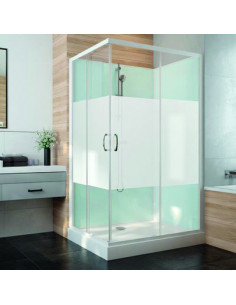 CABINE IZIGLASS2 90X90 AN COUL VS LEDA L11IZC00901