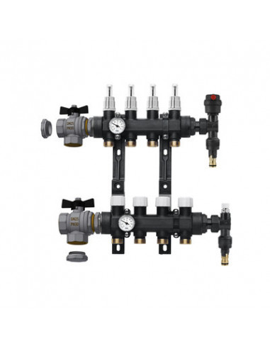 COLLECTEUR BLACK 8+8 +VANNE DR RBM 14160611
