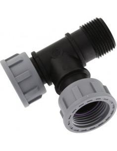 COLLECTEUR POLYPROPYLENE ECROU CAP VERT