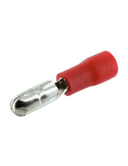 COSSE CYL MALE ROUGE 4MM (10 pièces) DHOME MPD 1,25-156