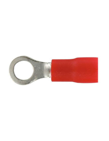 COSSE ŒILLET ROUGE 4,3MM (10 pièces) DHOME RVS 1,25-4