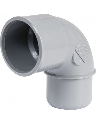 COUDE PVC 87° MF 100 NICOLL UCT8