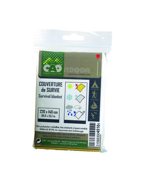 COUVERTURE DE SURVIE CAO CAMPING 4510