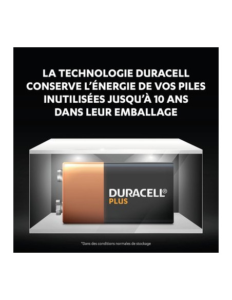 DURACELL PLUS 100% 9V X1 DURACELL 5000394142190