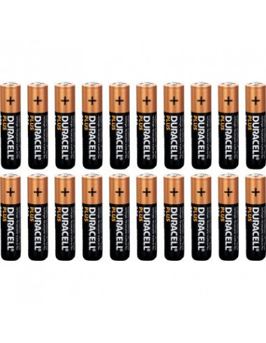 DURACELL PLUS 100% AAA X20 DURACELL 5000394141087