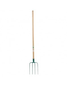 FOURCHE A FUMIER 4 DTS 31CM EM CAP VERT 297042 2