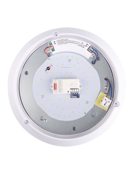 HUB.SHELTER 2800LM 3000K + DET DHOME XBH3130R-MS