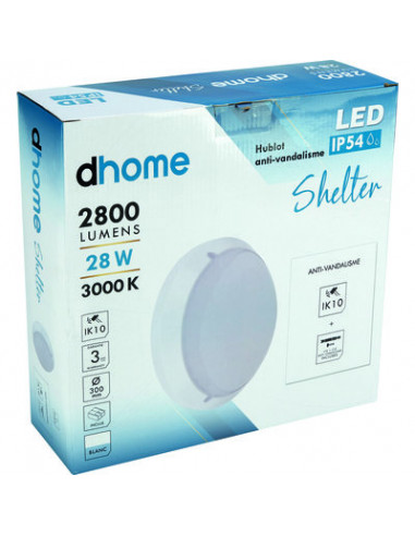 HUB.SHELTER 2800LM 3000K DHOME XBH3130R