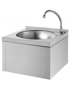 LAVE-MAINS MURAL SXS MECA INOX DELABIE 182310