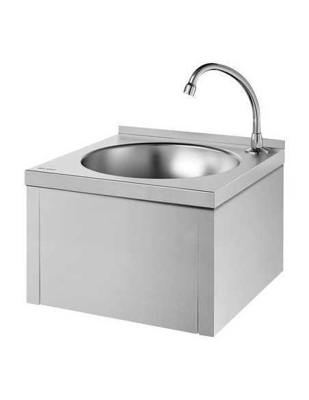 LAVE-MAINS MURAL SXS MECA INOX DELABIE 182310