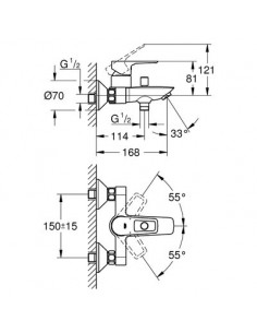 MIT B/D BAULOOP 2020 GROHE 23602001 2