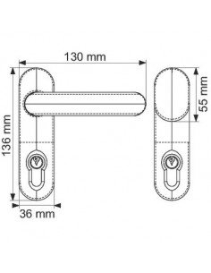 MODULE A BEQUILLE EXEM NOIR EXEM F2MOBEQ00E1 2