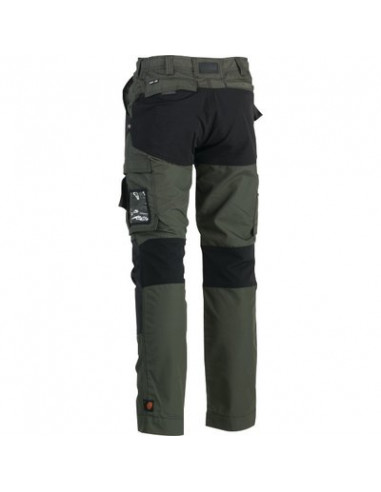 PANTALON HECTOR KAKI/NOIR T50 HEROCK 23MTR1803DK-50