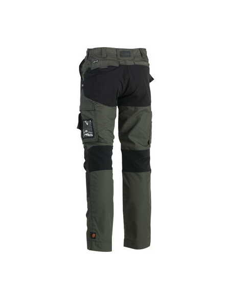 PANTALON HECTOR KAKI/NOIR T50 HEROCK 23MTR1803DK-50