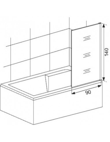 PAREBAIN TRANSPARENCE-B 90x140 ODYSSEA WT90-14-6