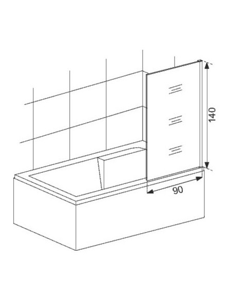 PAREBAIN TRANSPARENCE-B 90x140 ODYSSEA WT90-14-6