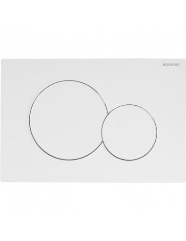 PLAQUE CDE SIGMA 01 BLANC GEBERIT 115.770.11.5