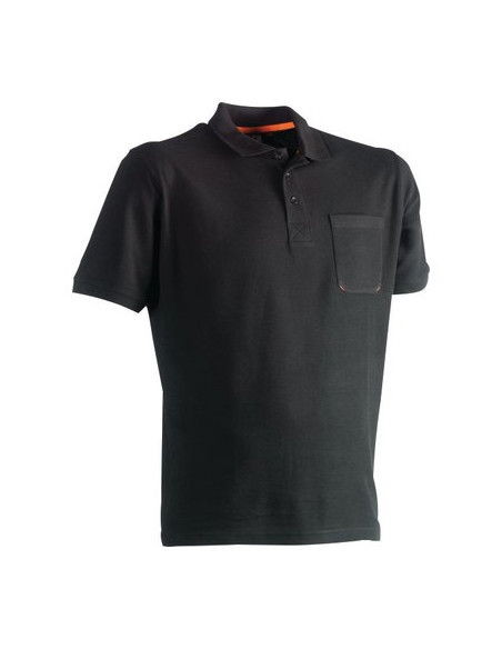 POLO MC LEO UNI NOIR XL HEROCK 21MPO0901BK-XL
