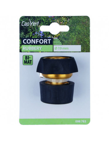 RACCORD RAPIDE RUBBERY 19 LS CAP VERT DY8029R