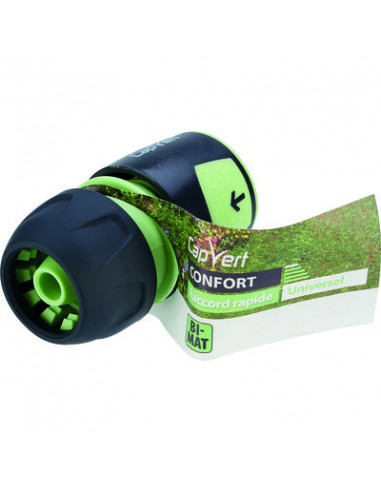 RACCORD RAPIDE UNIVERSEL VG CAP VERT DY8010L